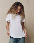 The Slim Tee. Solid -- True White