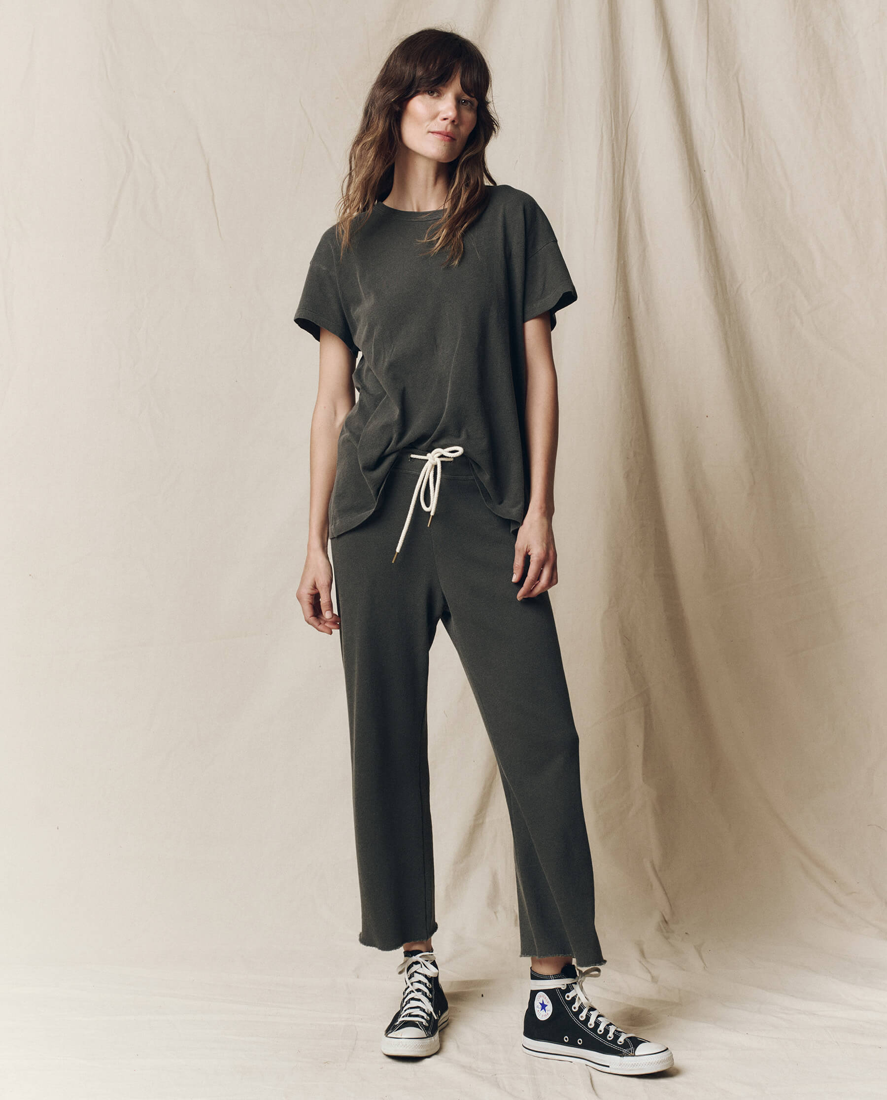 The Boxy Crew. Solid -- Washed Black