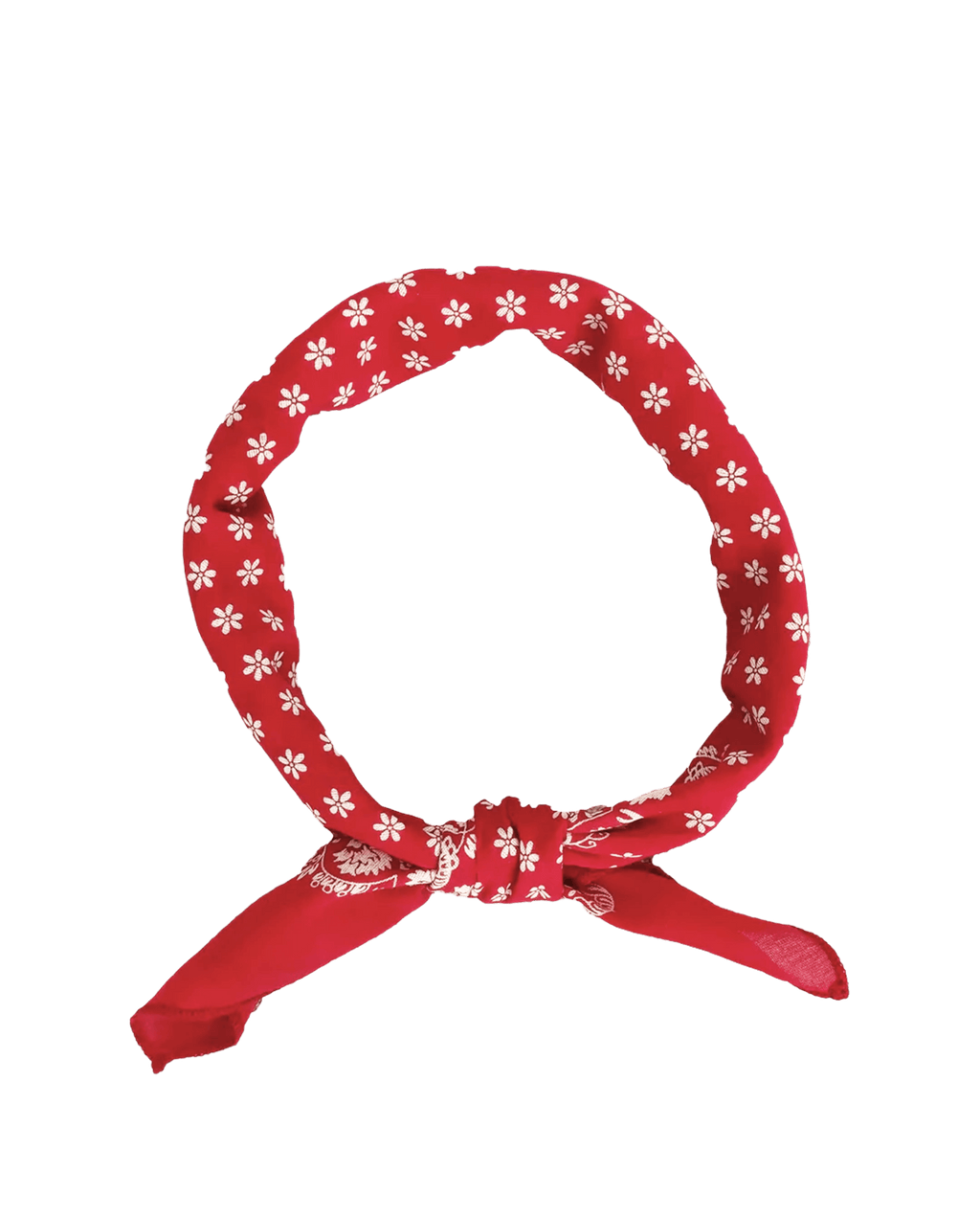 The Bandana. -- Small -- Bright Red