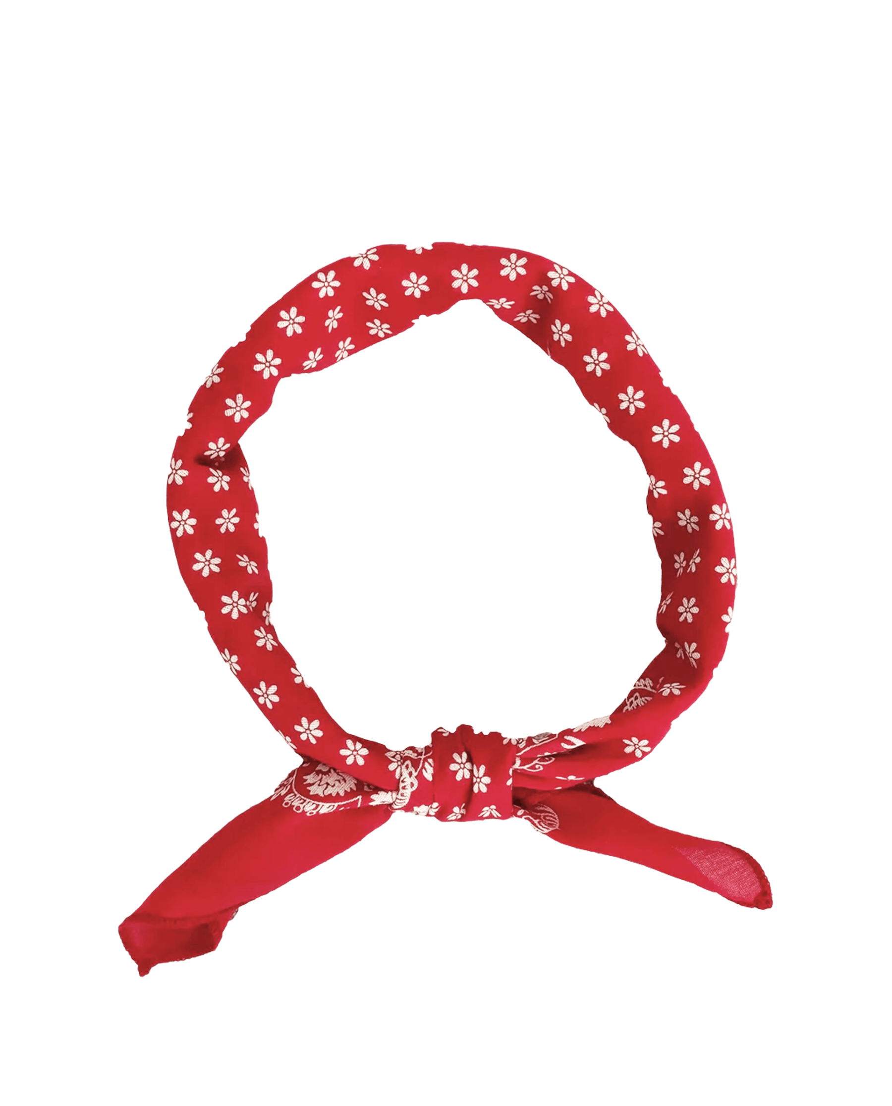 The Bandana. -- Small -- Bright Red