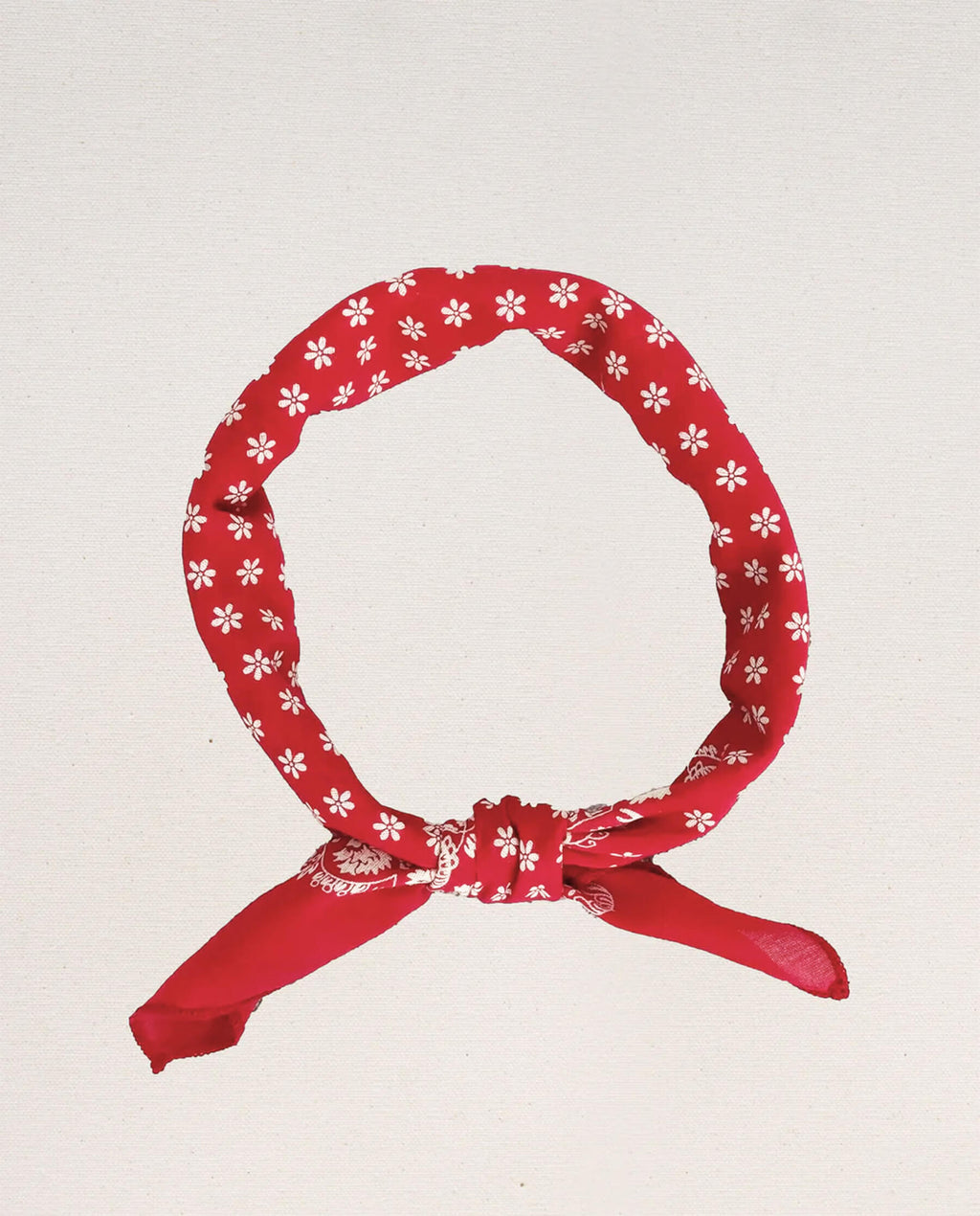 The Bandana. -- Small -- Bright Red