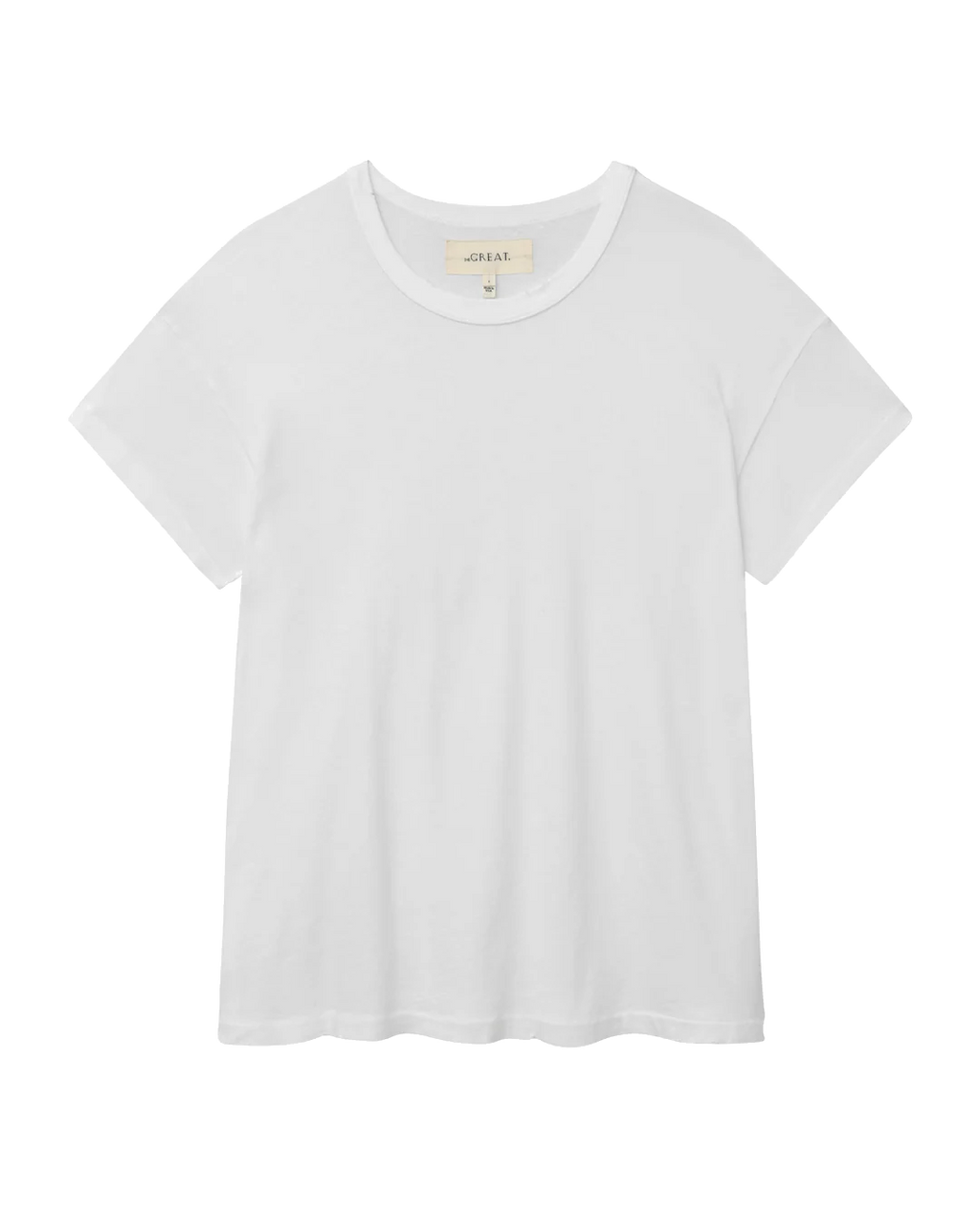 The Boxy Crew. Solid -- True White