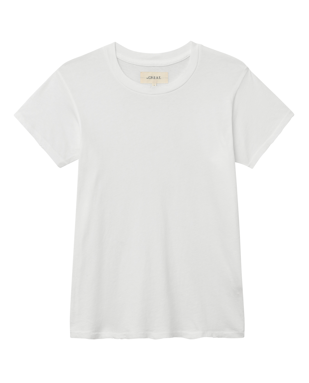 The Slim Tee. Solid -- True White